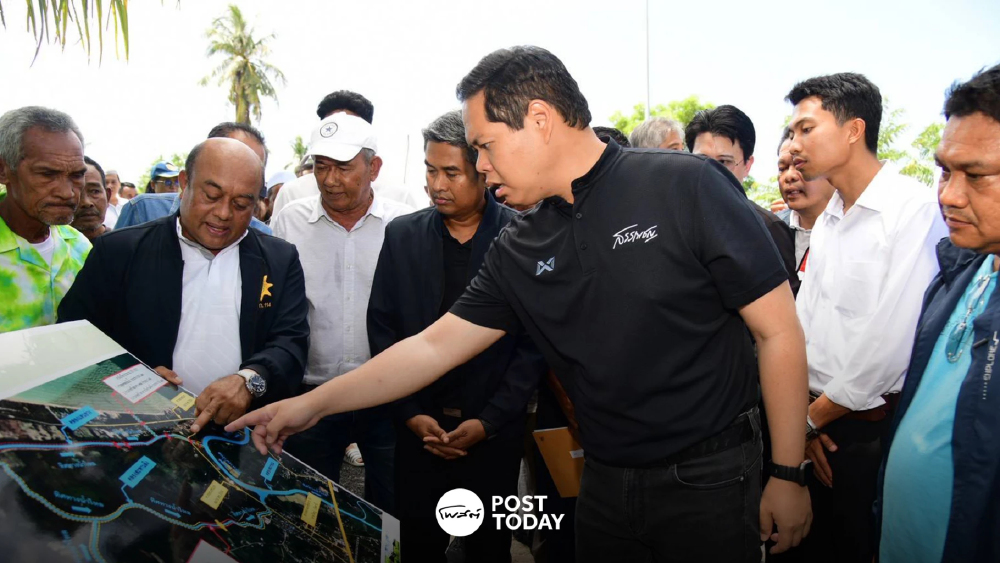 สรรเพชญ สั่งเจ้าท่าเร่งขุดลอกคลองสะกอม เปิดทางน้ำรับฤดูฝน แก้น้ำท่วมจะนะ-เทพา สรรเพชญ สั่งเจ้าท่าเร่งขุดลอกคลองสะกอม เปิดทางน้ำรับฤดูฝน แก้น้ำท่วมจะนะ-เทพา
