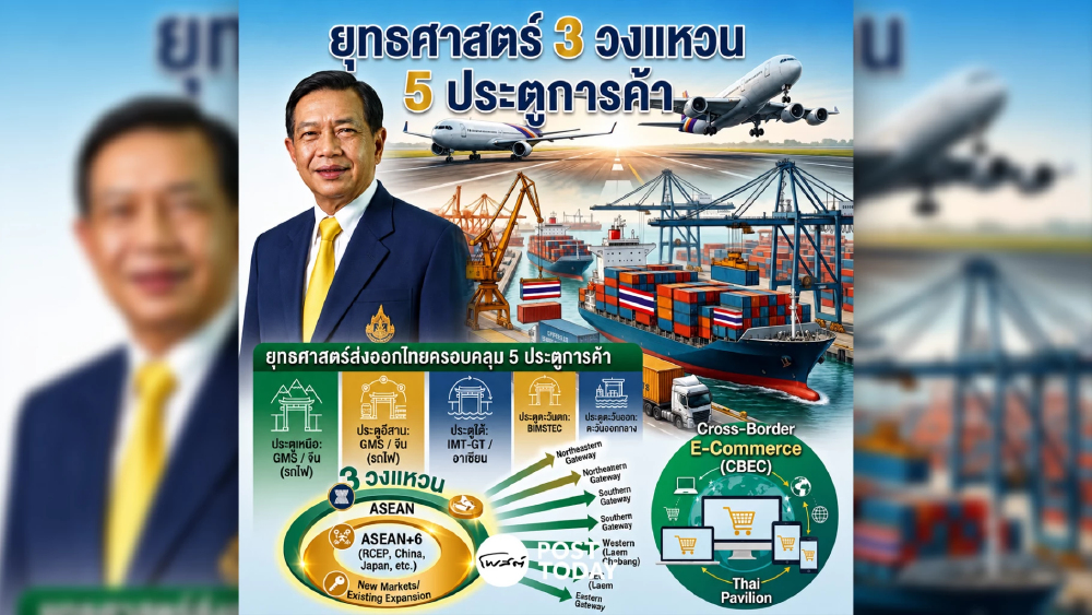 “อลงกรณ์ พลบุตร” เสนอยุทธศาสตร์ พลิกวิกฤตภาษีทรัมป์ สร้างศักยภาพส่งออกไทย