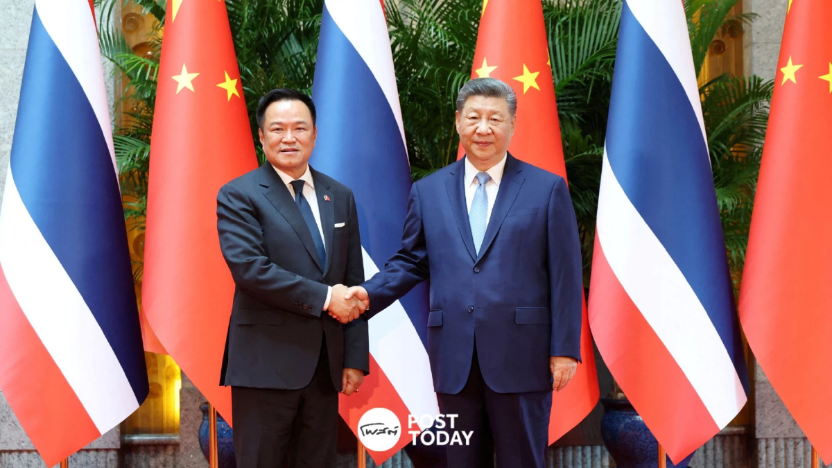 ไทย-จีนกระชับสัมพันธ์ ดันความร่วมมือ AI ขีดเส้นรถไฟความเร็วสูงเสร็จปี 2030 ไทย-จีนกระชับสัมพันธ์ ดันความร่วมมือ AI ขีดเส้นรถไฟความเร็วสูงเสร็จปี 2030