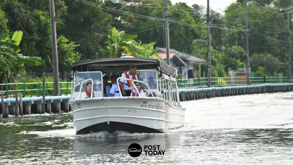 เปิดการจราจรทางน้ำ ดัน School & Taxi Boat นำร่องภาษีเจริญลดรถติด เปิดการจราจรทางน้ำ ดัน School & Taxi Boat นำร่องภาษีเจริญลดรถติด