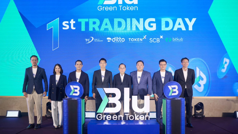 Token X หนุน Blu Green Token เข้าเทรด Bitkub เปิดซื้อขายวันแรก Token X หนุน Blu Green Token เข้าเทรด Bitkub เปิดซื้อขายวันแรก