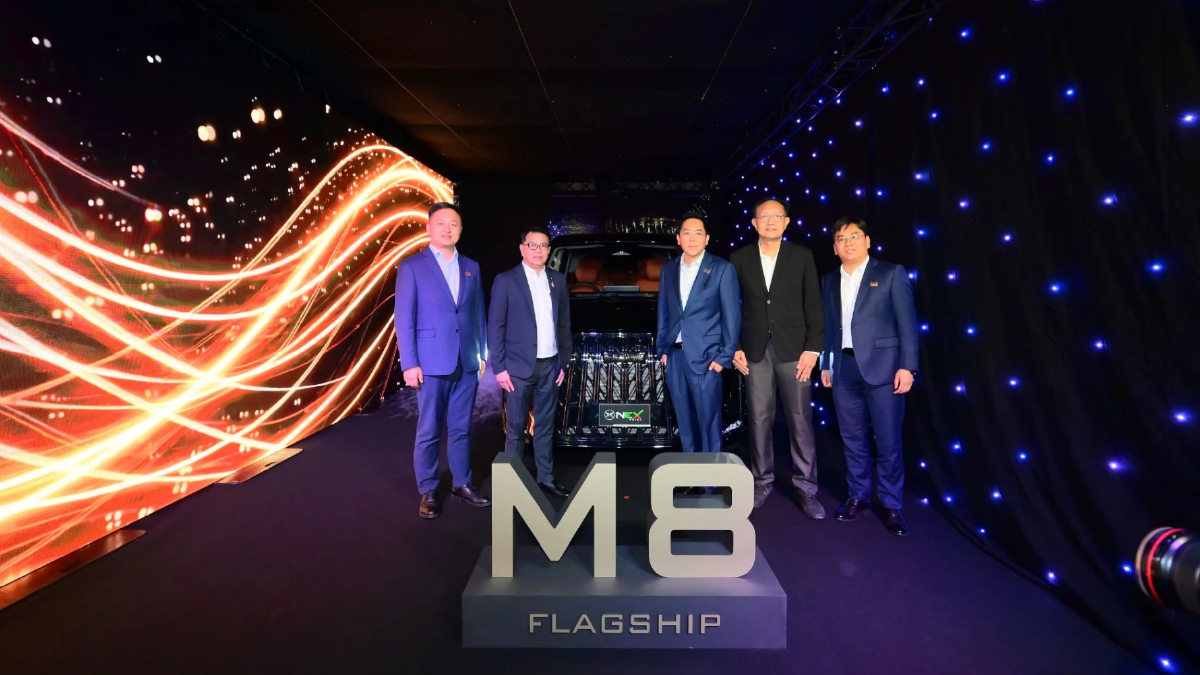 Nex Point เปิดตัว "BAW M8 EV Flagship" รถ MPV ไฟฟ้าพรีเมียม เจาะตลาด Business Mobility