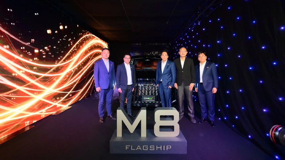 Nex Point เปิดตัว "BAW M8 EV Flagship" รถ MPV ไฟฟ้าพรีเมียม เจาะตลาด Business Mobility