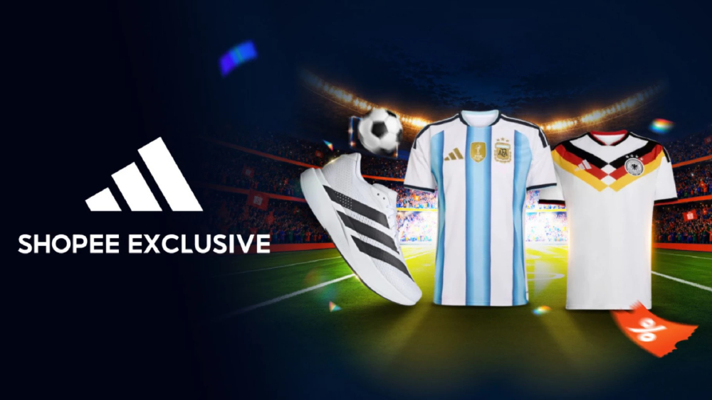 adidas และ Shopee ผนึกกำลังปลุกกระแสฟุตบอลในประเทศไทย เปิดตัวคอลเลกชันเสื้อฟุตบอลโลก 2026 สุดเอ็กซ์คลูซีฟ adidas และ Shopee ผนึกกำลังปลุกกระแสฟุตบอลในประเทศไทย เปิดตัวคอลเลกชันเสื้อฟุตบอลโลก 2026 สุดเอ็กซ์คลูซีฟ