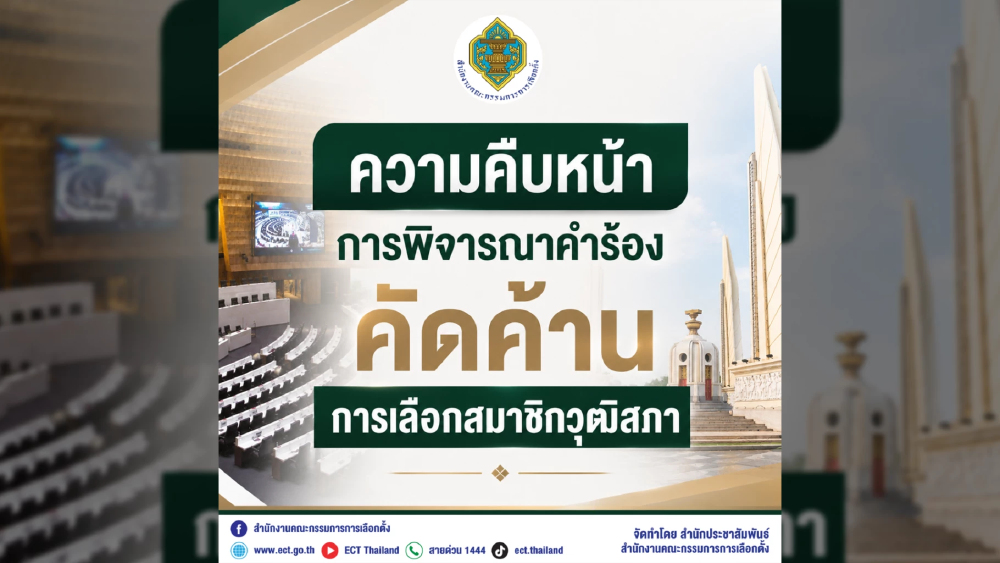 กกต.รับข้อมูลพยาน 4 ราย ปมคัดค้านโกงเลือก สว. ย้ำพิจารณารอบด้านก่อนชี้ขาด กกต.รับข้อมูลพยาน 4 ราย ปมคัดค้านโกงเลือก สว. ย้ำพิจารณารอบด้านก่อนชี้ขาด