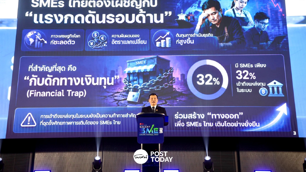 ดร.เดชา ชี้ SME ไทย “ติดหล่ม” 4 วิกฤต ดันปฏิรูปอุตฯ One Mind ฝ่าวิกฤตโลก