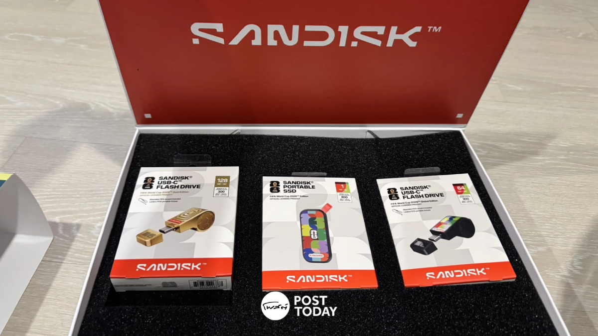 เอาใจสายบอล SanDisk FIFA World Cup 2026 ลิขสิทธิ์แท้ฟุตบอลโลก สายสะสมต้องมี เอาใจสายบอล SanDisk FIFA World Cup 2026 ลิขสิทธิ์แท้ฟุตบอลโลก สายสะสมต้องมี