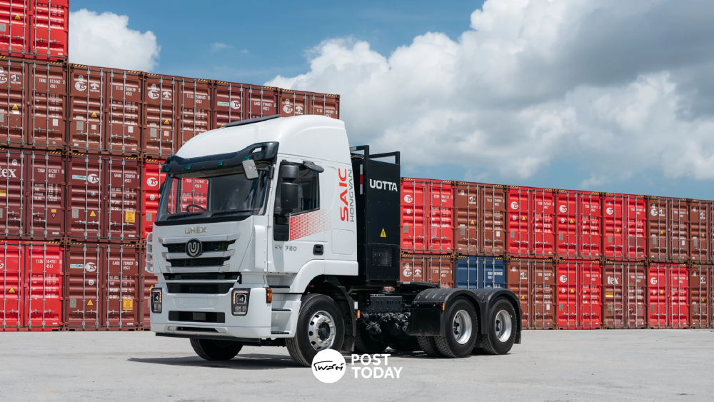 ยู สวอพ เปิดตัว UNEX EV 6x4 รถหัวลากสลับแบตฯ เจาะโลจิสติกส์ ยู สวอพ เปิดตัว UNEX EV 6x4 รถหัวลากสลับแบตฯ เจาะโลจิสติกส์