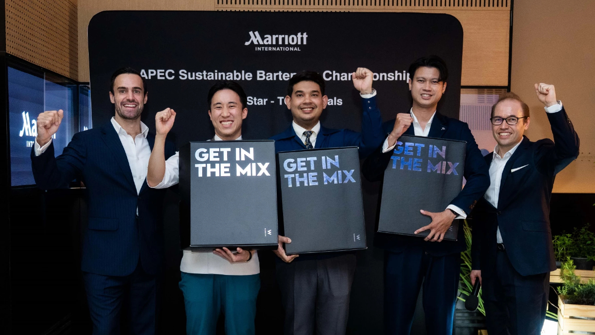 แมริออทดันศึกบาร์เทนเดอร์ ชิงแชมป์ APEC Sustainable 2569 แมริออทดันศึกบาร์เทนเดอร์ ชิงแชมป์ APEC Sustainable 2569