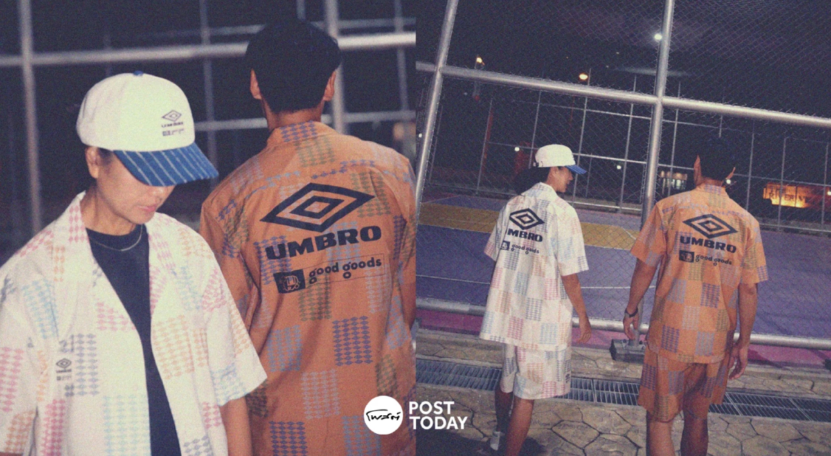เซ็นทรัล พาผ้าย้อมครามสกลนคร สู่แฟชั่นสปอร์ต GOOD GOODS x UMBRO วางขายเฉพาะไทย เซ็นทรัล พาผ้าย้อมครามสกลนคร สู่แฟชั่นสปอร์ต GOOD GOODS x UMBRO วางขายเฉพาะไทย