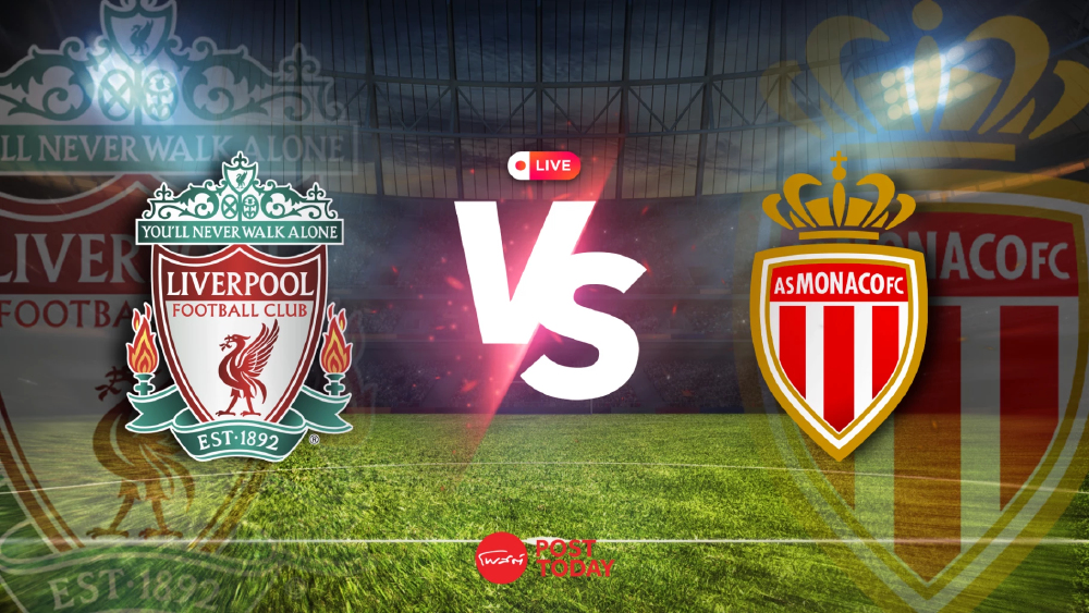 LIVE ดูบอลสด ลิเวอร์พูล พบ โมนาโก ฟุตบอลอุ่นเครื่อง วันนี้ 9 ส.ค.69 LIVE ดูบอลสด ลิเวอร์พูล พบ โมนาโก ฟุตบอลอุ่นเครื่อง วันนี้ 9 ส.ค.69