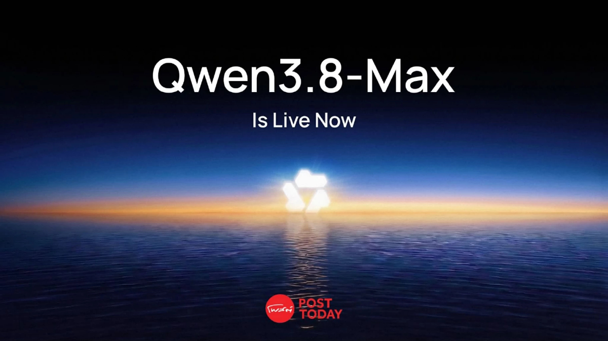 Qwen 3.8-Max โมเดลล่าสุดจาก Alibaba พร้อมท้าชน AI เรือธงจากสหรัฐฯ Qwen 3.8-Max โมเดลล่าสุดจาก Alibaba พร้อมท้าชน AI เรือธงจากสหรัฐฯ