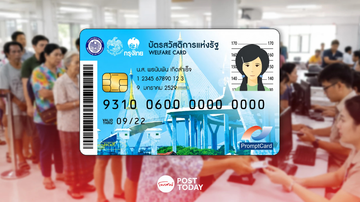 คลังอัปเดต 9.5 ล้านราย ผ่านเกณฑ์บัตรสวัสดิการฯ ยืนยันตัวตนแล้ว 2.47 ล้านราย คลังอัปเดต 9.5 ล้านราย ผ่านเกณฑ์บัตรสวัสดิการฯ ยืนยันตัวตนแล้ว 2.47 ล้านราย