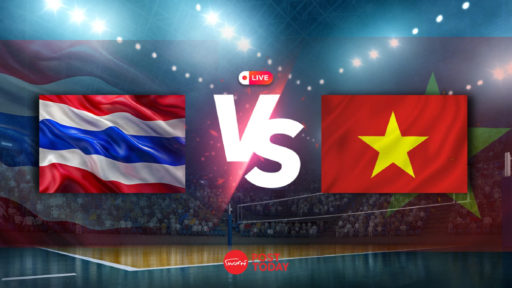 LIVE ถ่ายทอดสด วอลเลย์บอลหญิง ไทย พบ เวียดนาม  SEA V Cup 2026 วันนี้