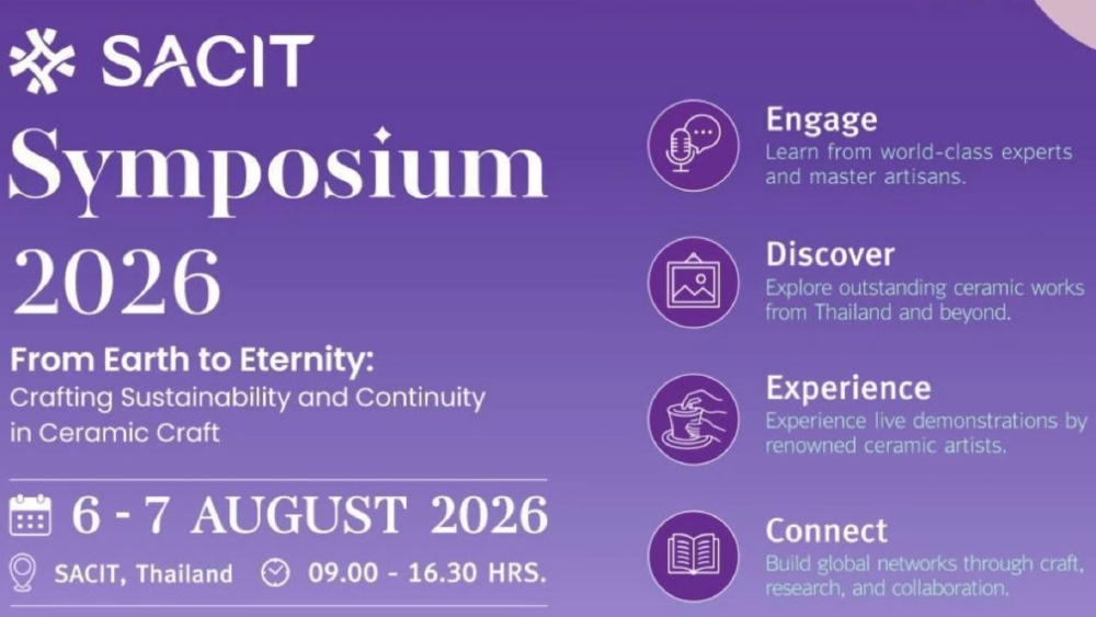 SACIT เตรียมจัด SACIT Symposium 2026 เวทีวิชาการศิลปหัตถกรรม