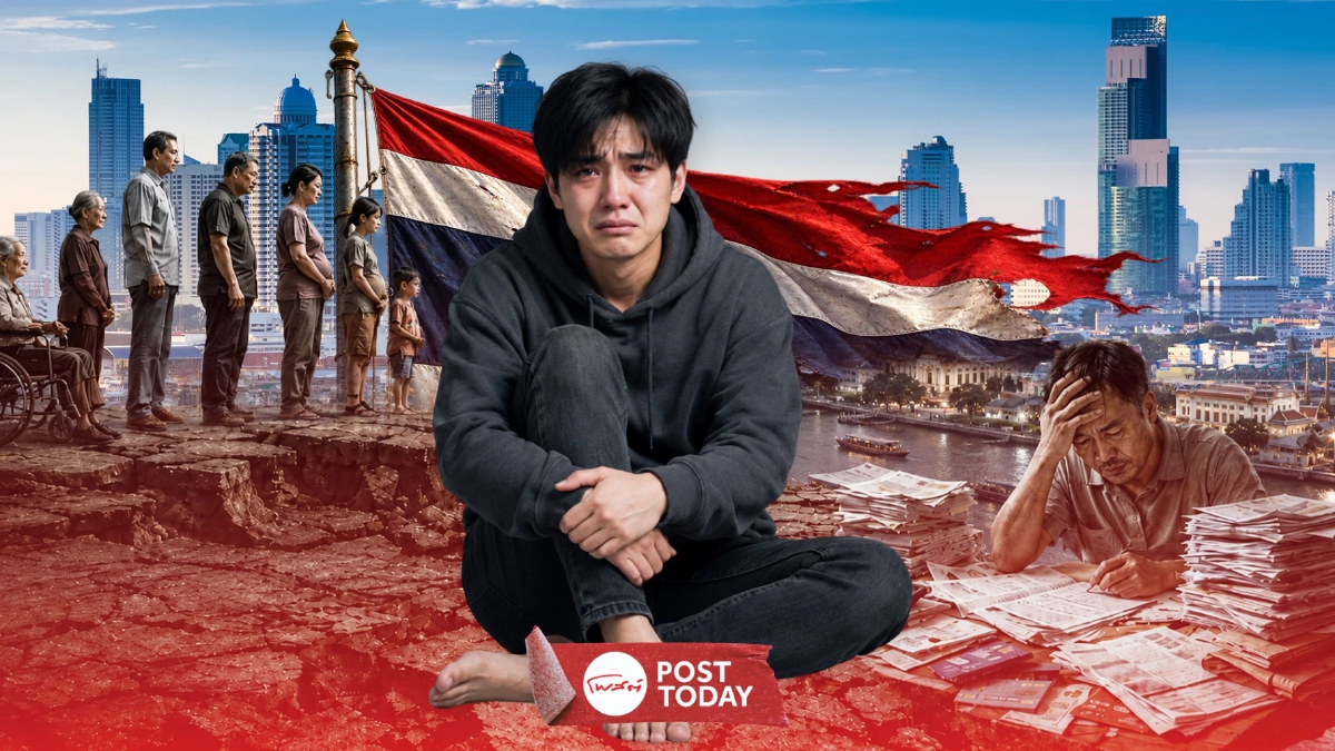 ไทยมีแต่เรื่องปางตายจนโตตามศักยภาพไม่ได้ ไทยมีแต่เรื่องปางตายจนโตตามศักยภาพไม่ได้
