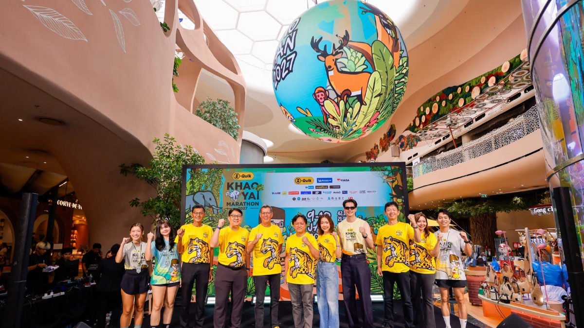 เปิดตัว B-Quik Khao Yai Marathon 2027 คาดนักวิ่งล้น 9,000 คน เปิดตัว B-Quik Khao Yai Marathon 2027 คาดนักวิ่งล้น 9,000 คน