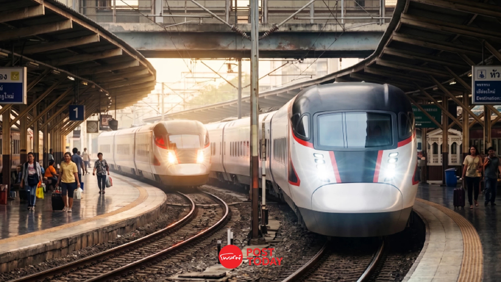 ส่องอนาคตรถไฟไทย DEMU ไฮบริด 160 กม./ชม. โอกาสแสนล้านธุรกิจไทย ส่องอนาคตรถไฟไทย DEMU ไฮบริด 160 กม./ชม. โอกาสแสนล้านธุรกิจไทย