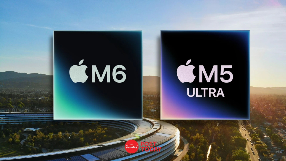 Apple เปิดตัวชิป M5 Ultra และ M6 ชูจุดเด่นประมวลผล AI ทรงพลังที่สุดเท่าที่เคยมีมา Apple เปิดตัวชิป M5 Ultra และ M6 ชูจุดเด่นประมวลผล AI ทรงพลังที่สุดเท่าที่เคยมีมา