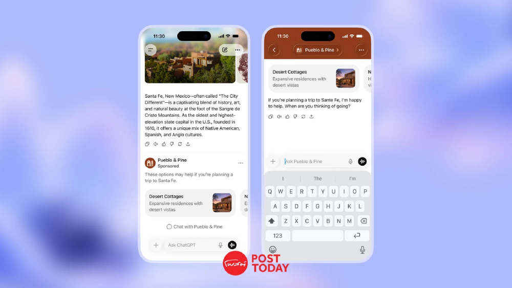 เดี๋ยวถึงคิวไทย! OpenAI เริ่มมีโฆษณาบน ChatGPT ในยุโรปและอินเดีย เดี๋ยวถึงคิวไทย! OpenAI เริ่มมีโฆษณาบน ChatGPT ในยุโรปและอินเดีย