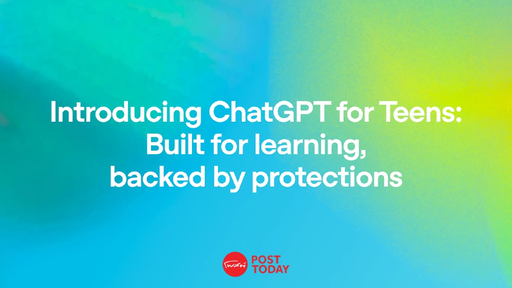 ChatGPT for Teens ที่ถูกออกแบบมาให้ใช้งานสำหรับวัยรุ่นโดยเฉพาะ