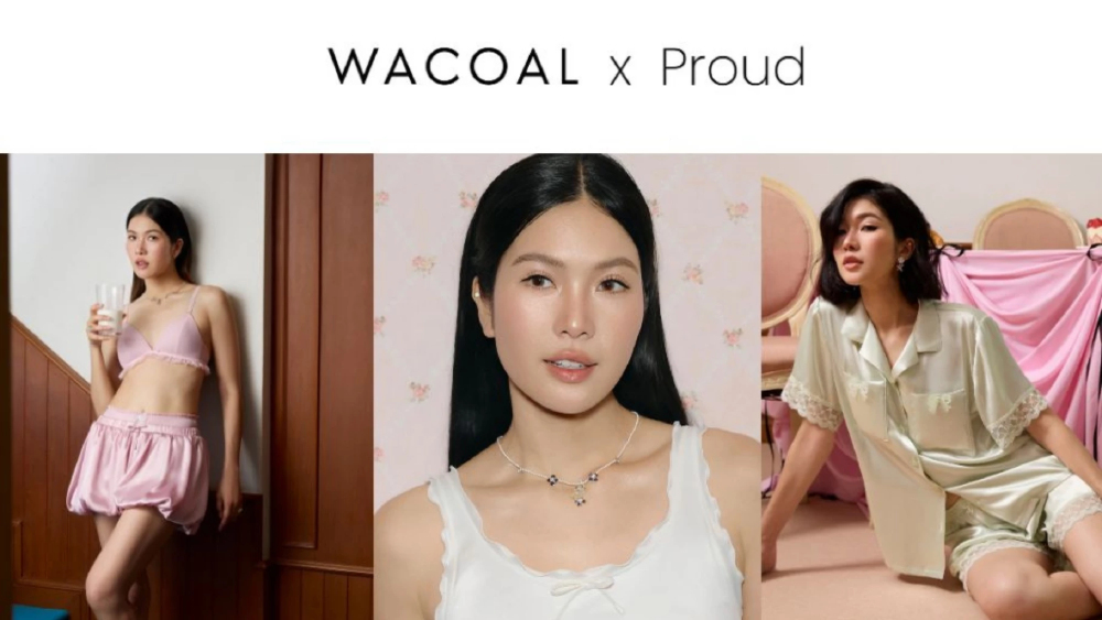 WACOAL ชวนเปิดโลกแฟชั่นใหม่ ดึง “พราว – อรณิชา” ออกแบบคอลเลกชัน