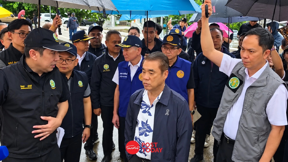 สุริยะลุยน้ำท่วม เร่งระบายออกทะเล สั่งพร้อมช่วยเกษตรกรตลอด 24 ชั่วโมง สุริยะลุยน้ำท่วม เร่งระบายออกทะเล สั่งพร้อมช่วยเกษตรกรตลอด 24 ชั่วโมง