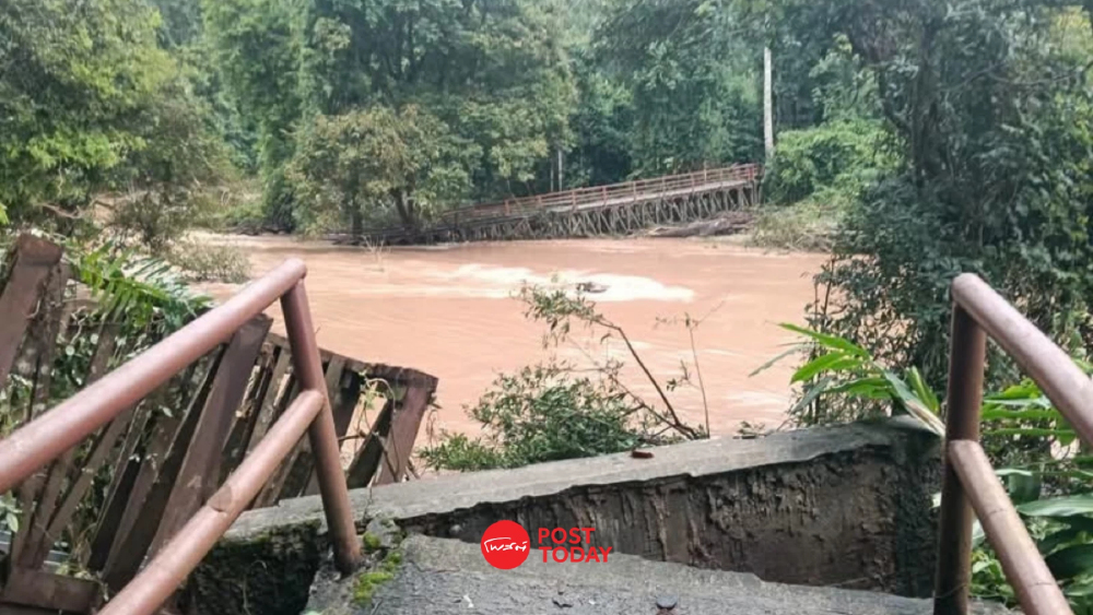 เขาใหญ่ปิดไม่มีกำหนด! น้ำป่าซัดสะพานเหวนรกพัง ย้ำไร้เจ็บ เขาใหญ่ปิดไม่มีกำหนด! น้ำป่าซัดสะพานเหวนรกพัง ย้ำไร้เจ็บ