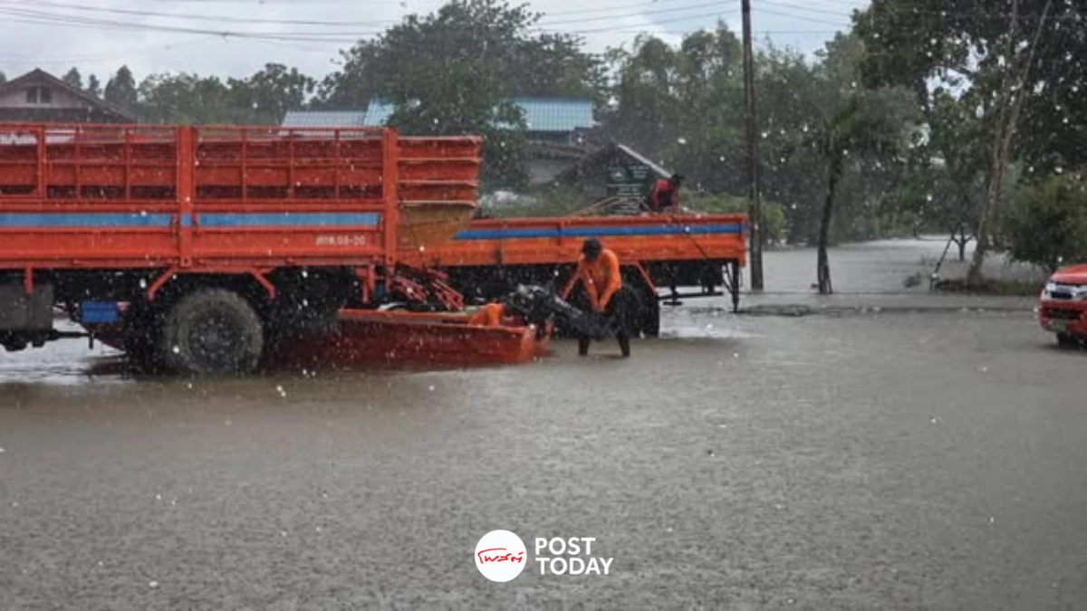 ปภ.ช่วยน้ำท่วม ส่งเรือ รถ และเครื่องสูบน้ำ กระจายกำลัง 6 จังหวัด–กทม. ปภ.ช่วยน้ำท่วม ส่งเรือ รถ และเครื่องสูบน้ำ กระจายกำลัง 6 จังหวัด–กทม.