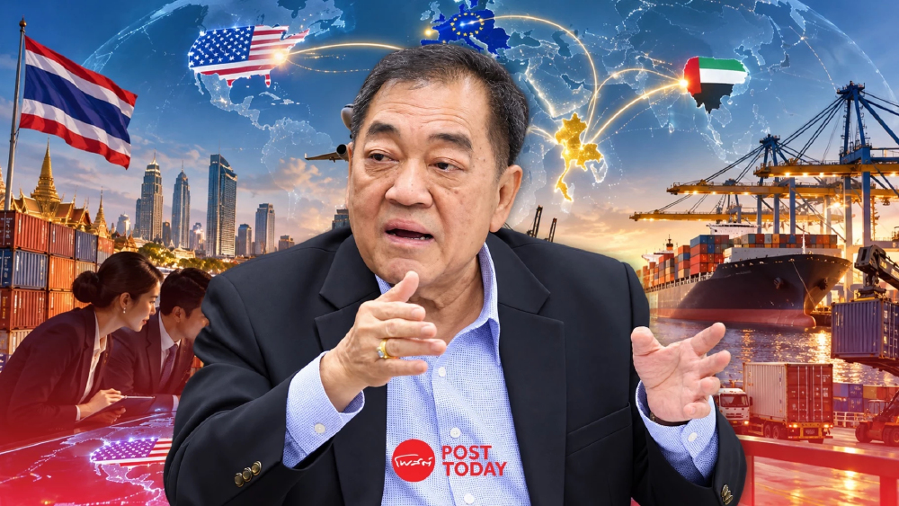 หอการค้าไทยหนุนรัฐบาลเร่ง 3 ดีลการค้าใหญ่ สหรัฐฯ–EU–UAE