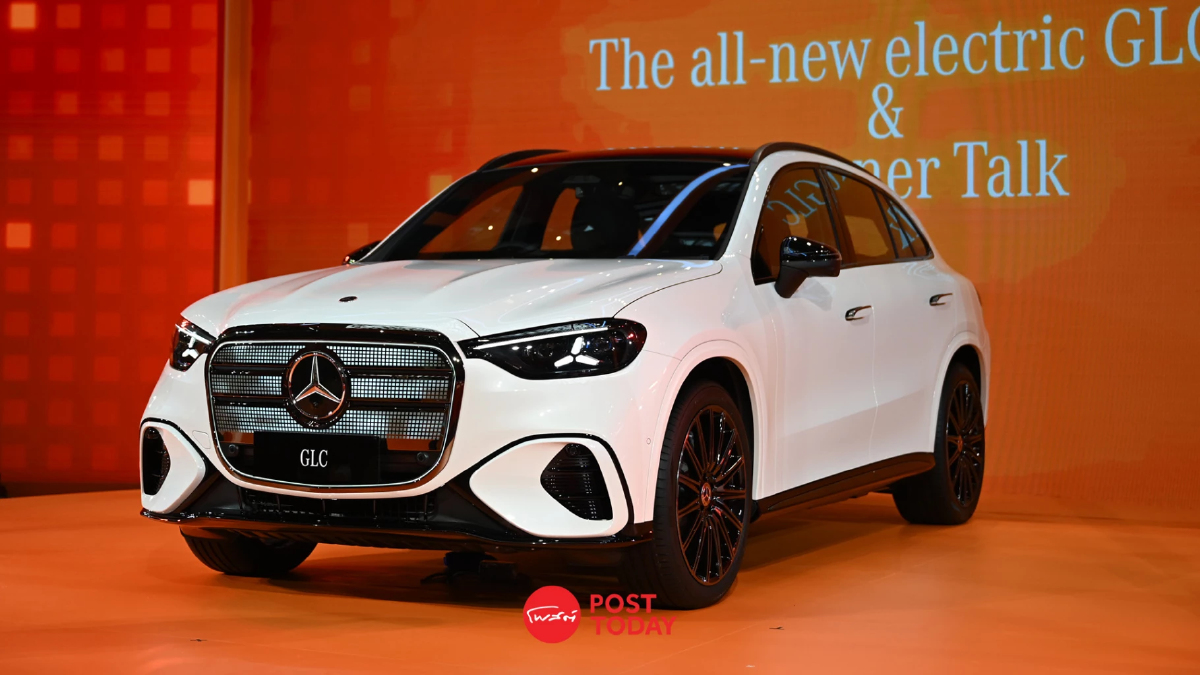 เบนซ์ เปิดตัว The all-new electric GLC ไฟฟ้า100% ลุ้นราคาไม่เกิน 3.7 ล้าน เบนซ์ เปิดตัว The all-new electric GLC ไฟฟ้า100% ลุ้นราคาไม่เกิน 3.7 ล้าน