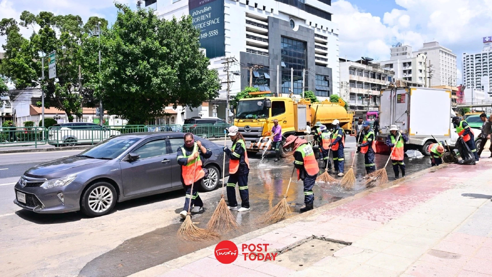 น้ำลดไม่จบ! กทม. ระดมกำลัง Big Cleaning เคลียร์ขยะ–รถขวางถนนทั่วกรุง