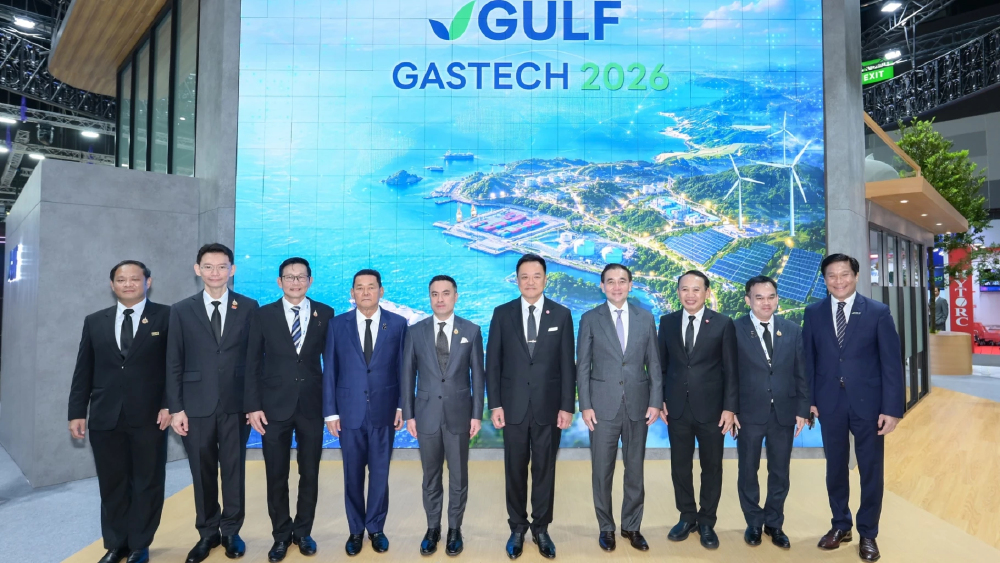GULF เปิดฉากงาน “Gastech 2026”  ชู “Integrated Infrastructure, Powering Tomorrow” เชื่อมพลังงานมั่นคง สู่โลกดิจิทัล