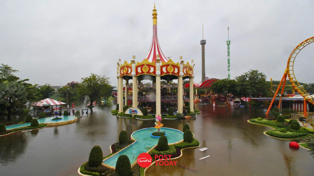 สวนสยามประกาศปิดยาว 6 เดือน เซ่นพิษน้ำท่วม เสียหายกว่า 100 ล้าน