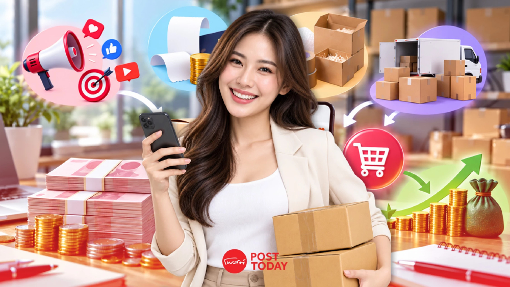 เปิดวิธีคำนวณต้นทุนขายของออนไลน์ ตั้งราคาขายพันบาท กำไร หรือ ขาดทุน