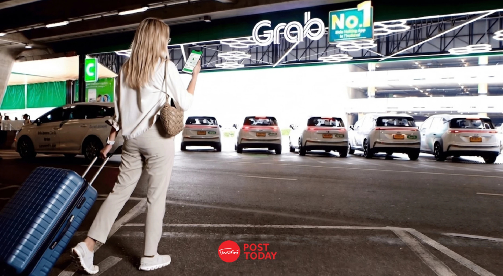 Grab ขยายพื้นที่ 12 เลน จุดบริการสนามบินสุวรรณภูมิรับไฮซีซัน Grab ขยายพื้นที่ 12 เลน จุดบริการสนามบินสุวรรณภูมิรับไฮซีซัน