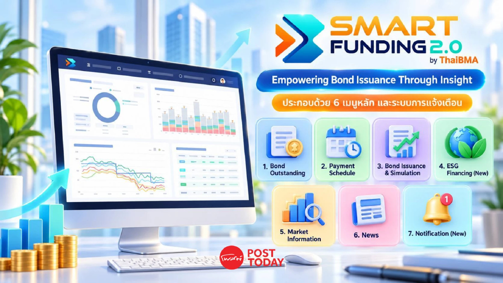 รู้จัก Smart Funding 2.0 ยกระดับศูนย์รวมข้อมูลตอบโจทย์ผู้ออกตราสารหนี้ไทย