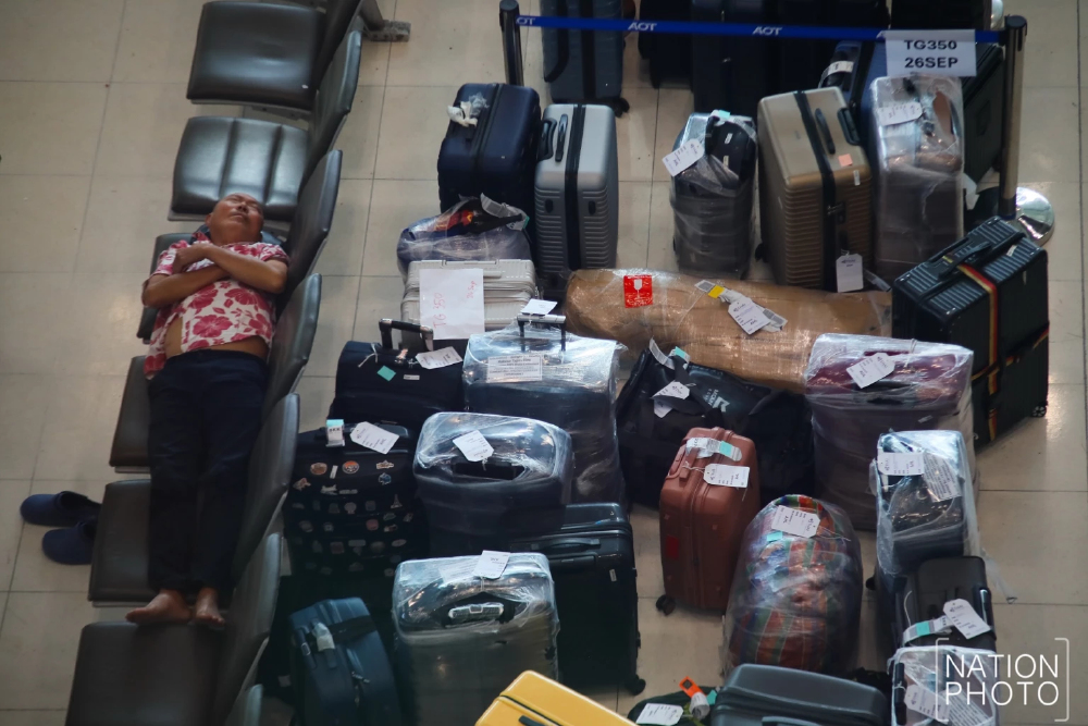 'รัฐบาล' คาดแก้ปัญหา'สัมภาระตกค้างสุวรรณภูมิ' ใน 7 วัน เผยเร่งส่ง 'ทหาร' ช่วยลำเลียง