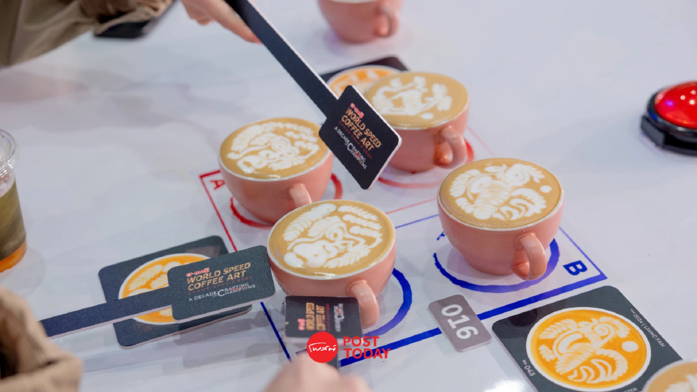 ลิม ซี ยวน บาริสต้ามาเลเซีย ผงาดแชมป์โลกกาแฟ ฉลอง 10 ปีเวที CP-Meiji