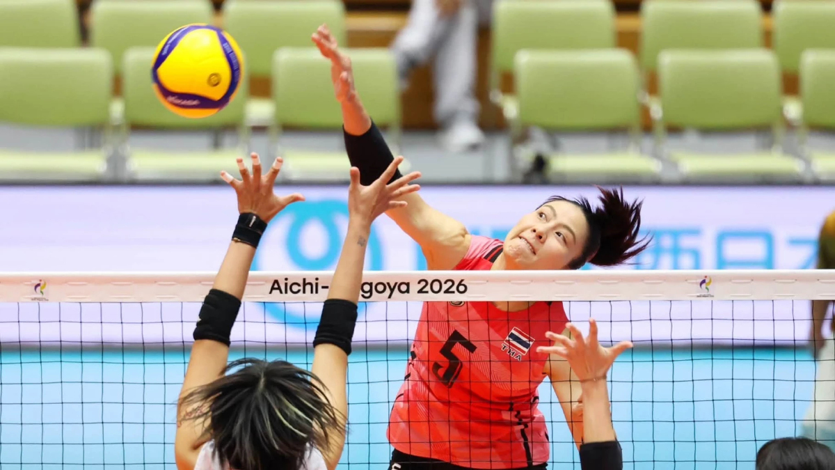 LIVE ดูสด วอลเลย์บอลหญิงเอเชียนเกมส์ ไทย พบ จีน วันนี้ 21 ก.ย.69 LIVE ดูสด วอลเลย์บอลหญิงเอเชียนเกมส์ ไทย พบ จีน วันนี้ 21 ก.ย.69