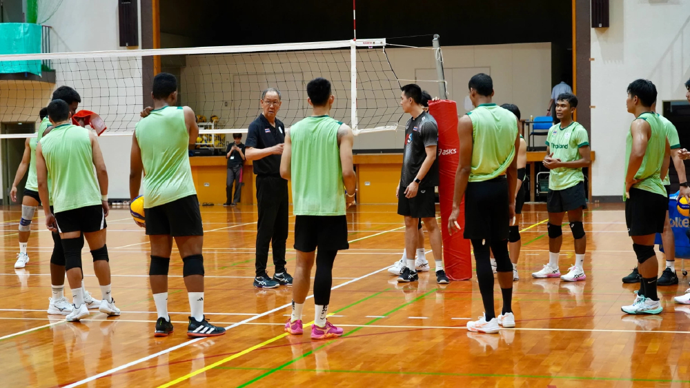 ถ่ายทอดสด วอลเลย์บอลชายไทย พบ อิหร่าน เอเชียนเกมส์ 2026 วันนี้ 28 ก.ย.69