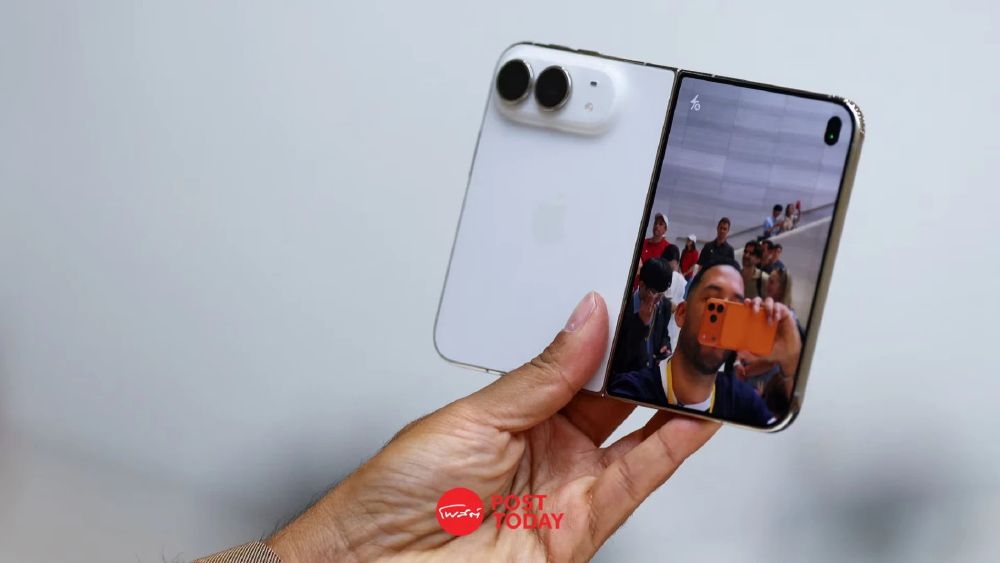 Apple ร่วมสงครามจอพับ เปิดตัว iPhone Duo ราคา 1,999 ดอลลาร์ Apple ร่วมสงครามจอพับ เปิดตัว iPhone Duo ราคา 1,999 ดอลลาร์