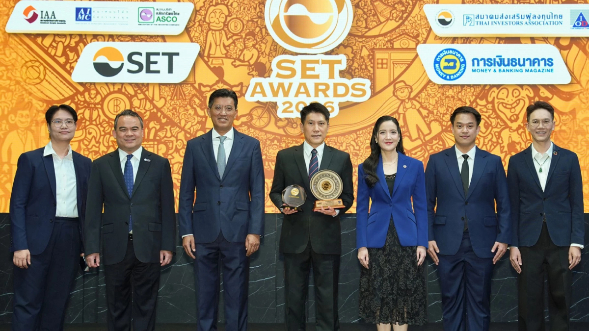 ‘จตุภัทร์’ นำ TOA ท็อปฟอร์ม! คว้า 2 รางวัลใหญ่ ‘Best Company และ Outstanding CEO’  จากเวที SET Awards 2026