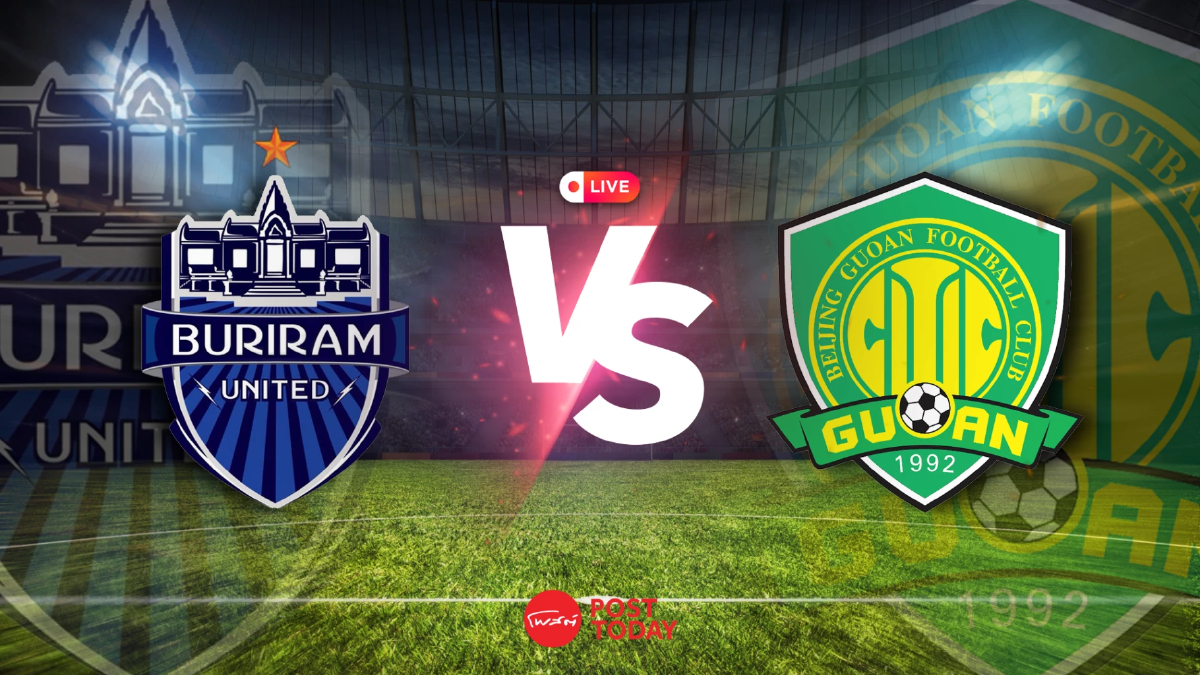 LIVE ถ่ายทอดสด บุรีรัมย์ พบ ปักกิ่ง กั๋วอัน ACL 2026 วันนี้ 13 ต.ค.69 LIVE ถ่ายทอดสด บุรีรัมย์ พบ ปักกิ่ง กั๋วอัน ACL 2026 วันนี้ 13 ต.ค.69