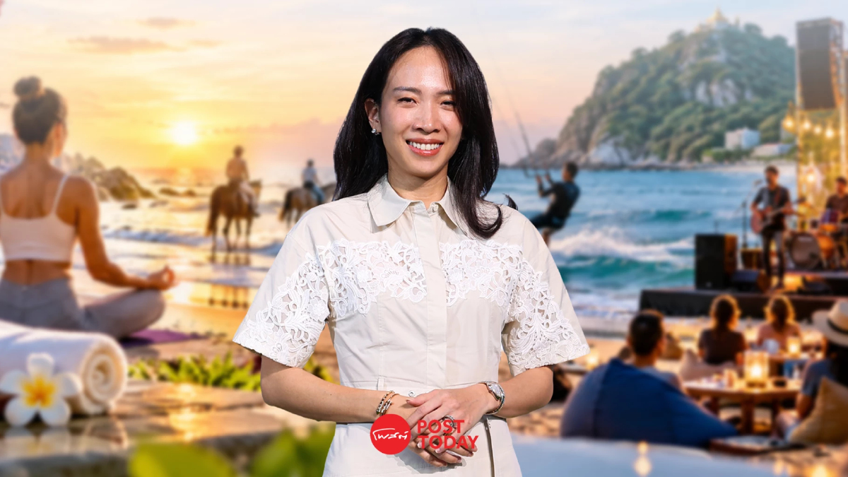 “พราวพุธ” อยากให้หัวหินกลับมาอยู่ในใจทุกคน งัดกีฬา-ดนตรี ปลุกท่องเที่ยว 4 เดือน