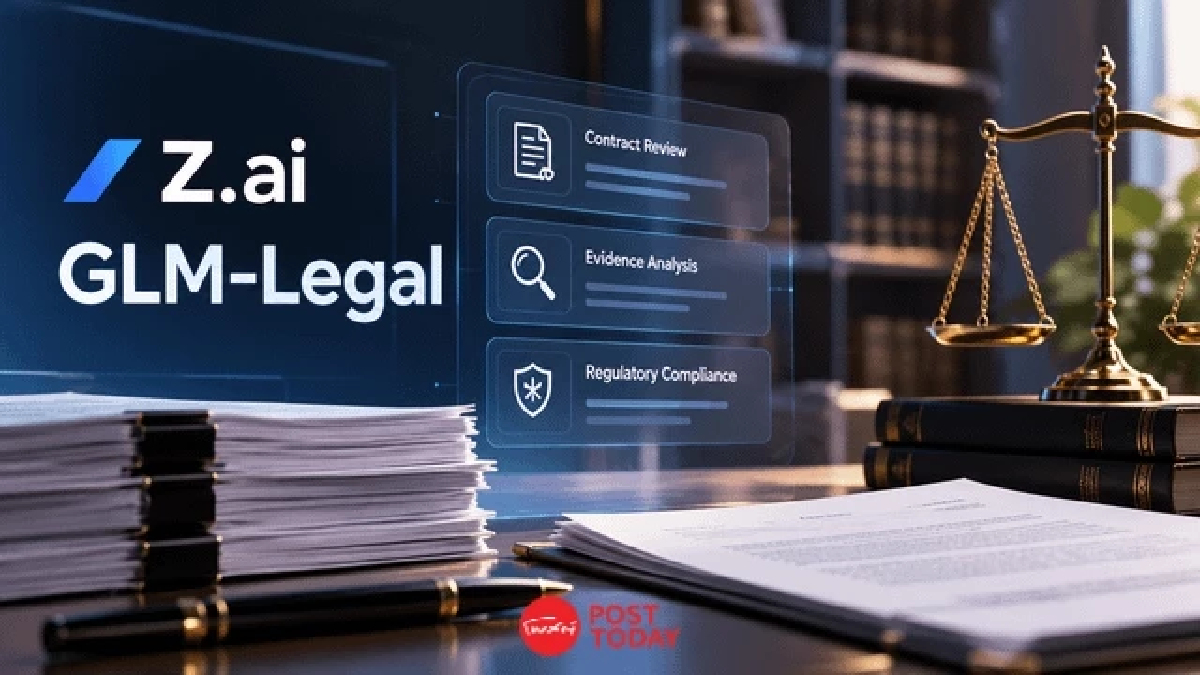 Z.ai เปิดตัว GLM - Legal โมเดล AI สำหรับงานด้านกฎหมายโดยเฉพาะ Z.ai เปิดตัว GLM - Legal โมเดล AI สำหรับงานด้านกฎหมายโดยเฉพาะ