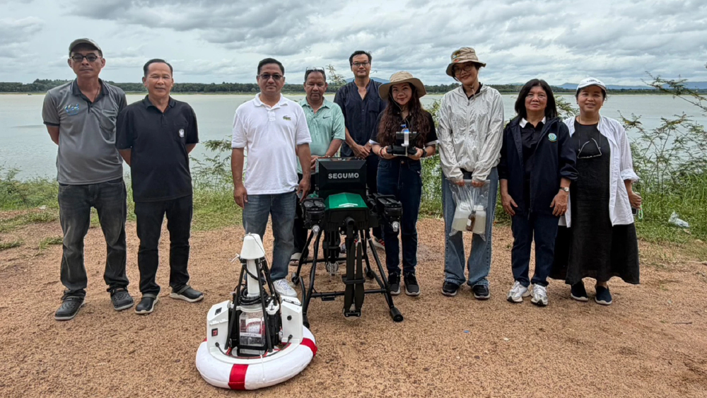 กรมชลฯ ผุดโดรนวัดคุณภาพน้ำอัจฉริยะ ลดงบ 90% ปลอดภัย ไร้เสี่ยง กรมชลฯ ผุดโดรนวัดคุณภาพน้ำอัจฉริยะ ลดงบ 90% ปลอดภัย ไร้เสี่ยง