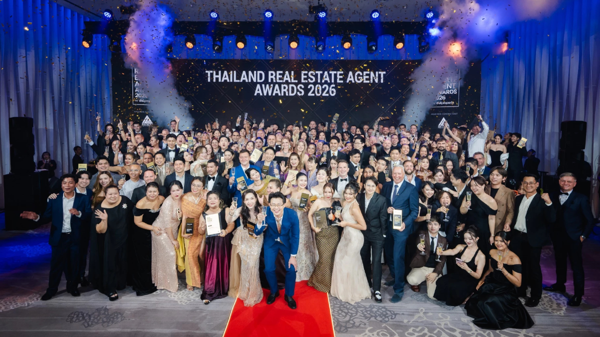 ThaiPropertyInvestor คว้ารางวัลนายหน้าอสังหาฯ ยอดเยี่ยมปี 2026 ThaiPropertyInvestor คว้ารางวัลนายหน้าอสังหาฯ ยอดเยี่ยมปี 2026