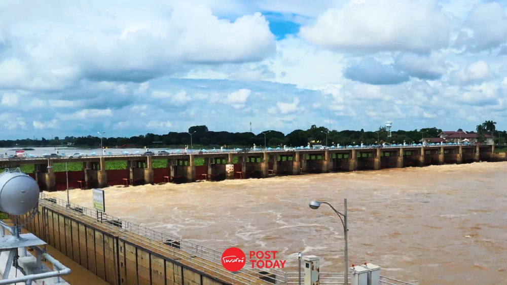 น้ำอ่างทั่วประเทศ 82% เจ้าพระยาระบาย 2,350 ลบ.ม./วินาที ภาคใต้ฝนตกหนัก น้ำอ่างทั่วประเทศ 82% เจ้าพระยาระบาย 2,350 ลบ.ม./วินาที ภาคใต้ฝนตกหนัก