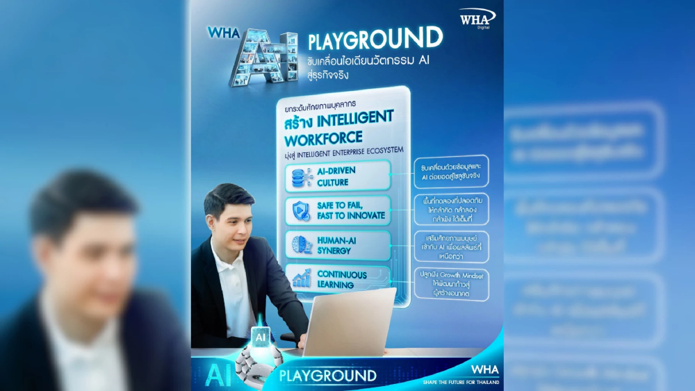 WHA Digital มุ่งขับเคลื่อน WHA Group สู่การเป็น Intelligent Enterprise Ecosystem WHA Digital มุ่งขับเคลื่อน WHA Group สู่การเป็น Intelligent Enterprise Ecosystem
